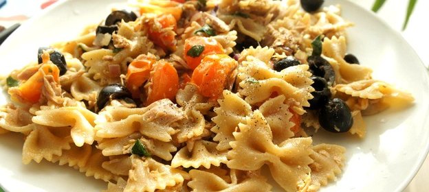 Паста с тунцом