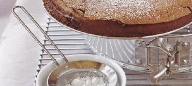 Шоколадный пирог без муки