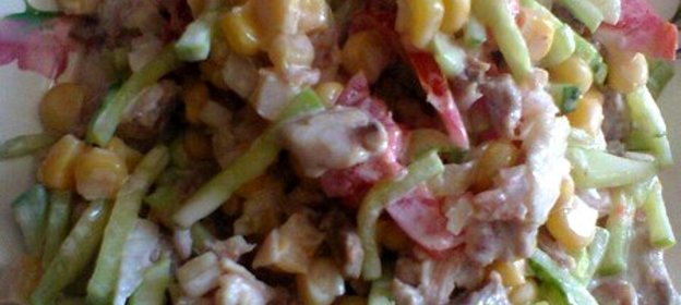 Салат летний вкус