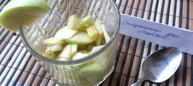 Медовые сладости из яблок