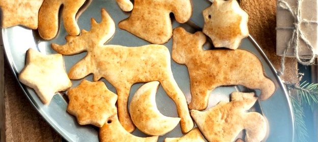 Новогоднее пряное печенье с медом