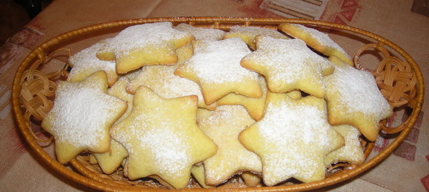 Лимонное печенье