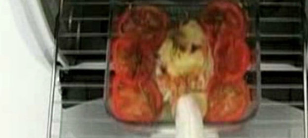 Салат из кальмаров с подливой