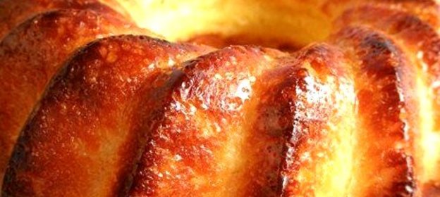 Творожная запеканка с манной крупой и ванилью