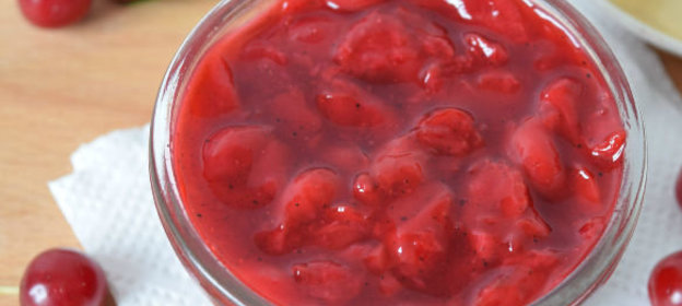 Вишневый чатни (быстрого приготовления)