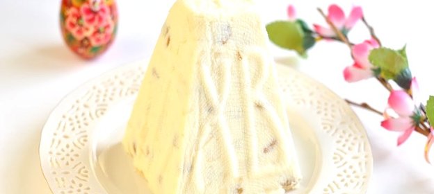 Пасха со сливками без яиц