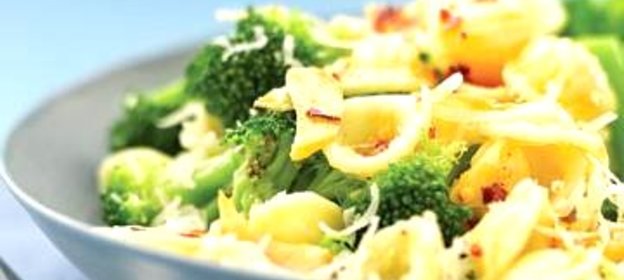 Паста с брокколи