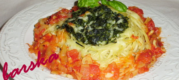 Гнёздышки из спагетти Праздник