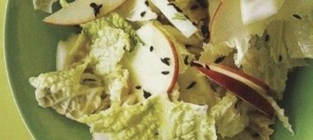 Салат из пекинской капусты с тмином