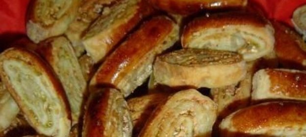 Печенье Рулетики
