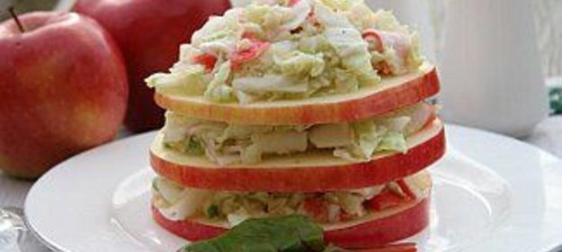 Салат из крабового мяса