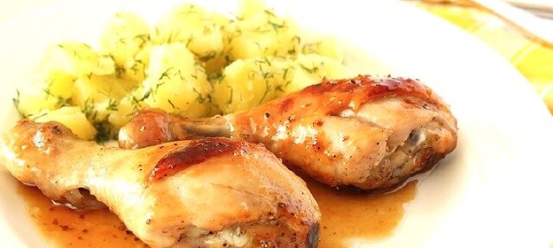 Голень в фольге в духовке