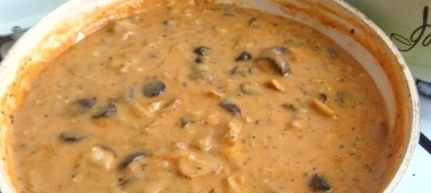 Грибная подлива к гречке