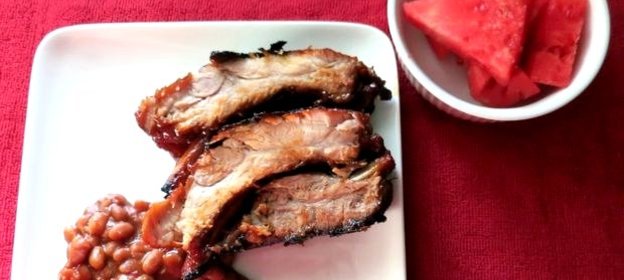 Ребрышки в соусе в мультиварке