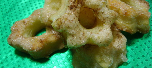 Печенье предновогоднее :-) ( в оригинале- печенье Колечки)