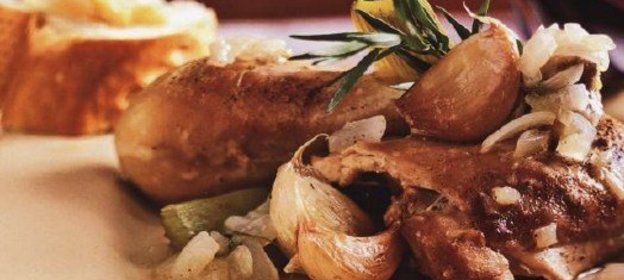 Дикий гусь жареный