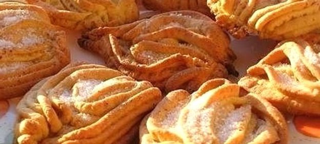 Печенье хризантема через мясорубку