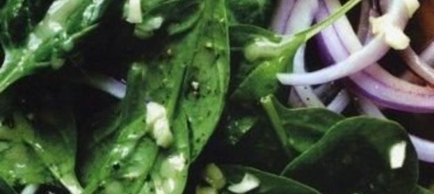 Салат из шпината