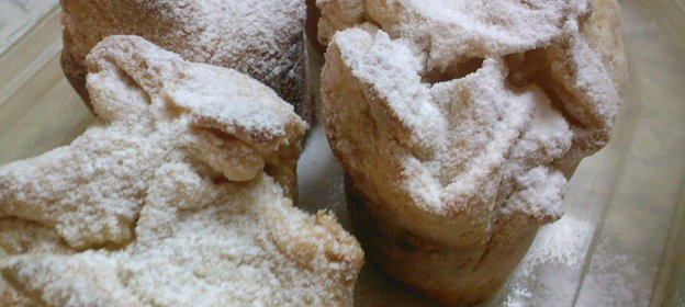 Творожные пирожные с ананасами и мармеладом