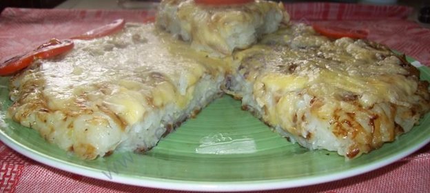 Картофельная запеканка с сыром