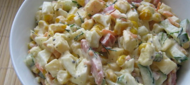 Макароны с брынзой и луком