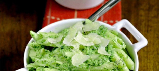 Паста Пенне с соусом песто