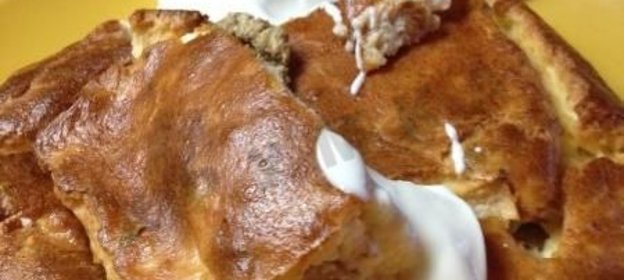 Творожная запеканка с фруктами без сахара