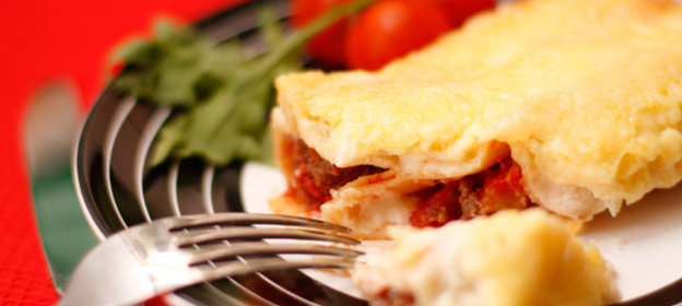 Каннеллони с мясным фаршем