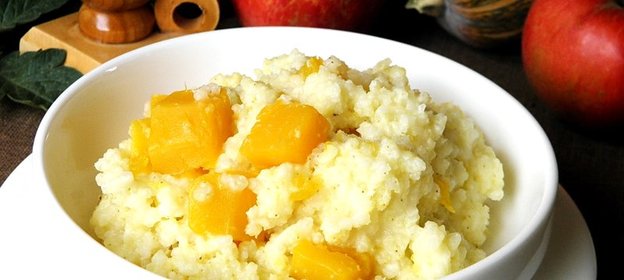 Каша из тыквы в мультиварке с пшеном