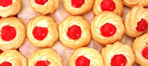 Печенье с вишней