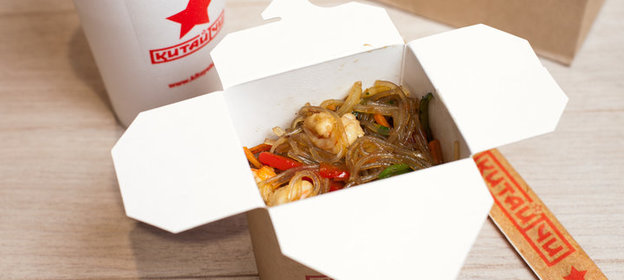 Стеклянная лапша с креветками