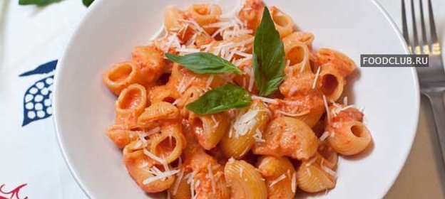 Паста со сливочным соусом