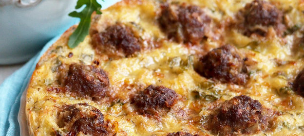 Картофельная запеканка с фаршем