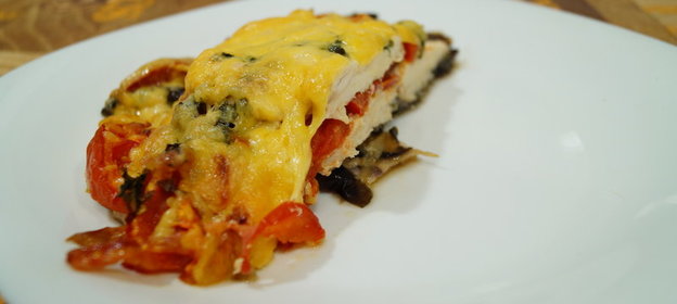 Куриная запеканка. Видео