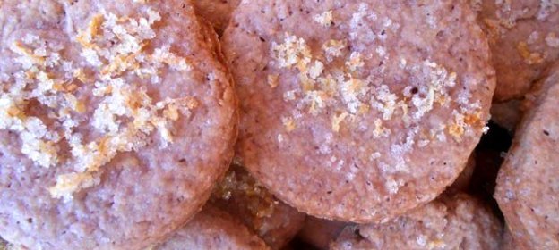 Песочное печенье с лимоном