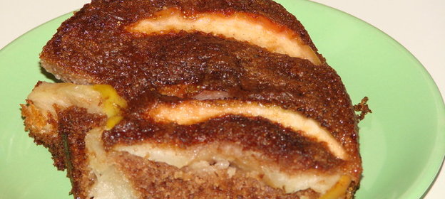 ШОКОЛАДНЫЙ МАННИК с карамельными яблоками