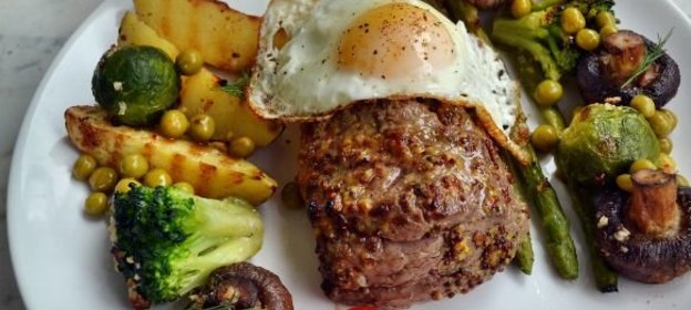 Ростбиф с овощами