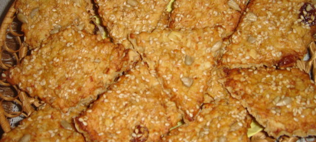 Печенье в кунжуте