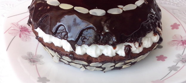 Быстрый шоколадный тортик