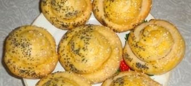 Печенье с маком и изюмом