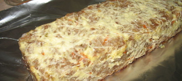 Мясная запеканка Голубец ленивый