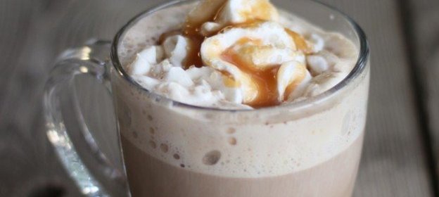 Карамельный смузи с эспрессо