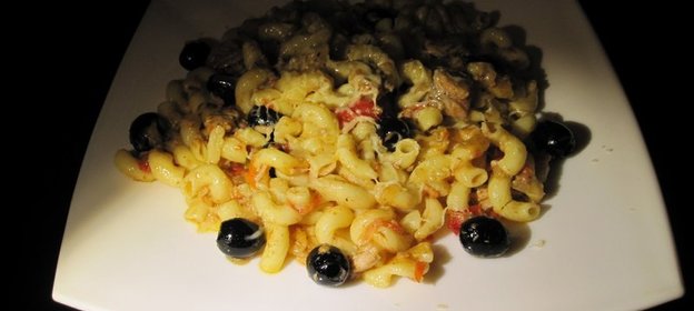 МАКАРОНЫ С ТУНЦОМ