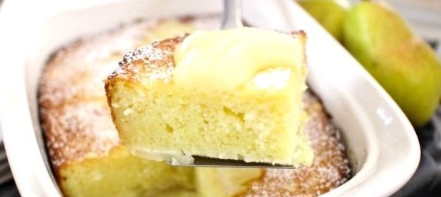 Творожная запеканка с фруктами