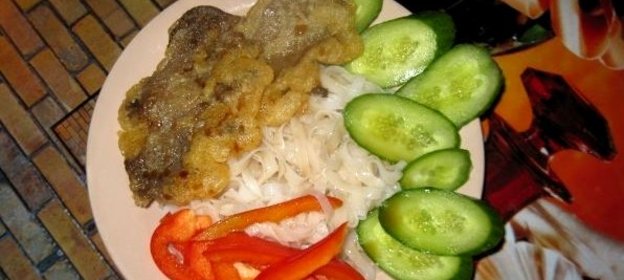 Куриные гребешки в кляре