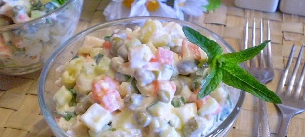 Салат Столичный классический рецепт