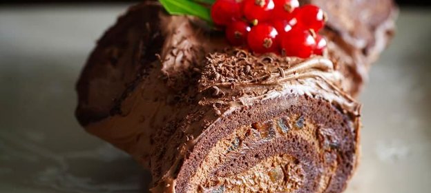 Шоколадное полено от Пьера Эрме