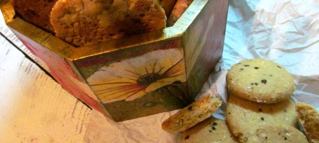 Кунжутное печенье