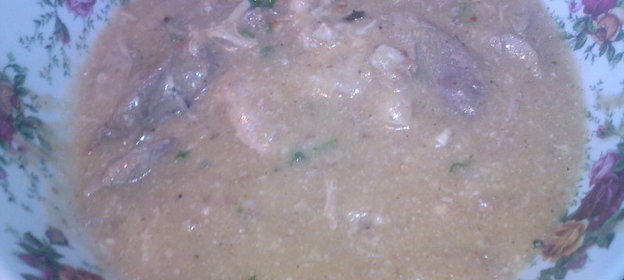 Запеканка грибная с рисом и помидорами