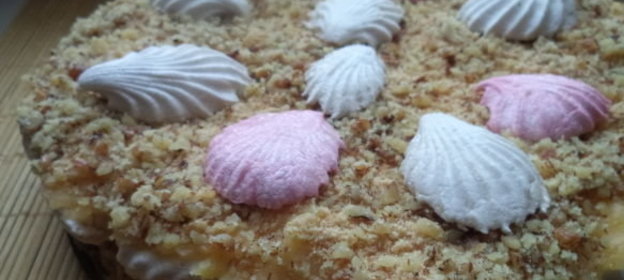 Зефирный торт